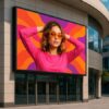 High-resolution modular video wall display for control rooms, retail, and events