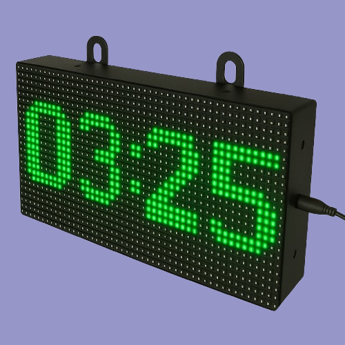 Digital LED Wall Clock with Bright Time Display – Adisans