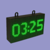 Digital LED Wall Clock with Bright Time Display – Adisans