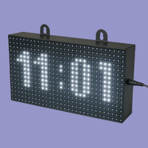 Digital LED Wall Clock with Bright Time Display – Adisans