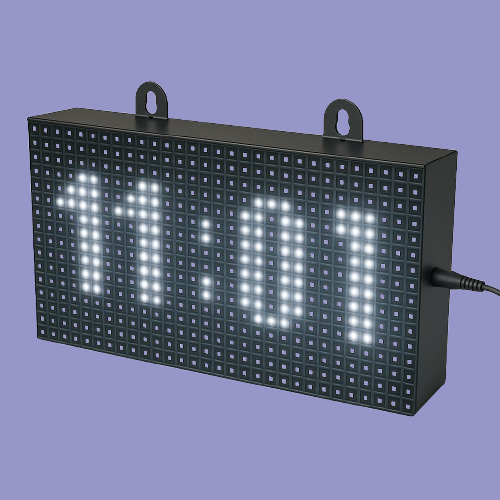 Digital LED Wall Clock with Bright Time Display – Adisans