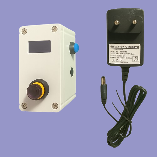 IR-Based Visitor Counter with 4-Digit LED Display – Wall-Mountable, Plug-and-Play Device by Adisans