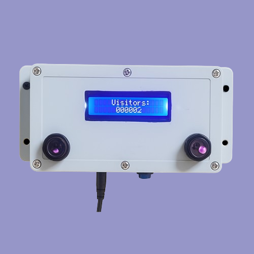 Bidirectional Visitor Counter with LCD Display – Adisans 6-Digit People Counter for Entry and Exit Monitoring