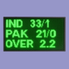 Adisans Cricket Scoreboard 3x1.5 ft LED with App