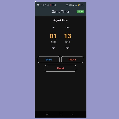 Adisans App Controlled Stopwatch Countdown Timer LED Display