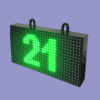 Adisans Kabaddi Raid Timer – 30 Sec with Mobile App Control and Bright LED Display