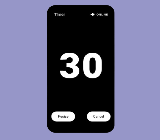 Adisans Kabaddi Raid Timer – 30 Sec with Mobile App Control and Bright LED Display