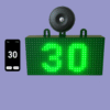 Adisans Kabaddi Raid Timer – 30 Sec with Mobile App Control and Bright LED Display
