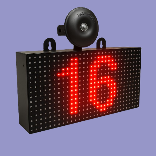 Adisans Kabaddi Raid Timer – 30 Sec with Mobile App Control and Bright LED Display