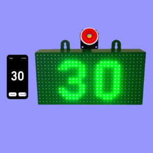 Adisans Kabaddi Raid Timer – 30 Sec with Mobile App Control and Bright LED Display