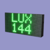 Adisans Digital Lux Meter with P10 LED display showing light intensity in Lux (lx)