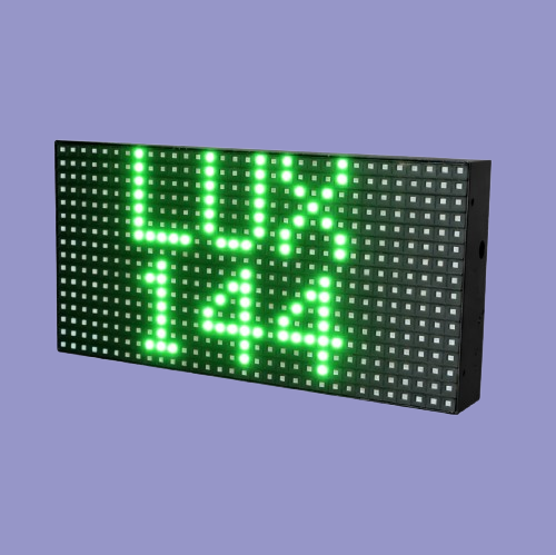 Adisans Digital Lux Meter with P10 LED display showing light intensity in Lux (lx)