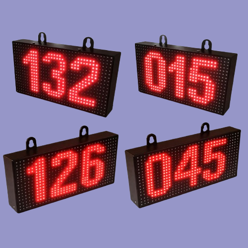 Wireless Quiz Scoreboard System with P10 LED Display and Mobile App Control