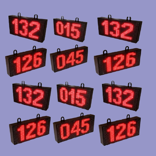 Wireless Quiz Scoreboard System with P10 LED Display and Mobile App Control