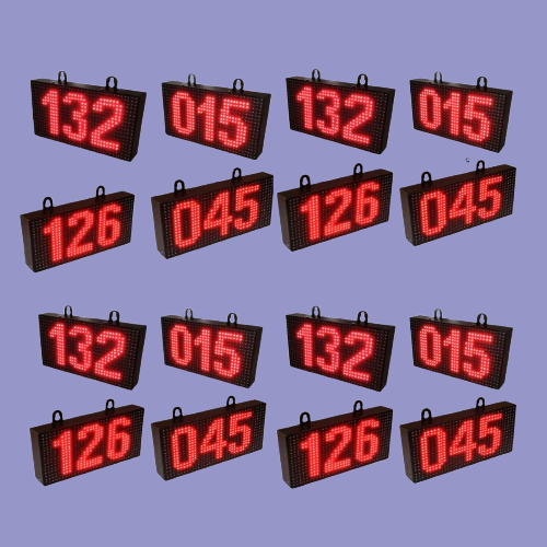 Wireless Quiz Scoreboard System with P10 LED Display and Mobile App Control