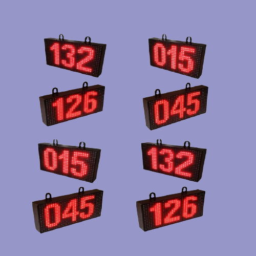 Wireless Quiz Scoreboard System with P10 LED Display and Mobile App Control