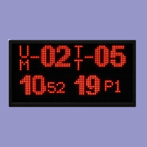 Mobile Controlled LED Kabaddi Scoreboard, P10 Display, 64x32 cm, Mobile App, Real-Time Updates