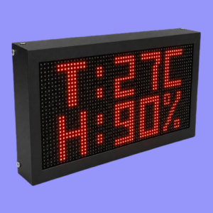Adisans P10 LED Temperature & Humidity Display, 48 x 32 cm